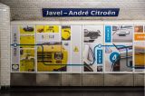 Nově zrekonstruovaná stanice Javel – André Citroën