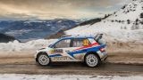 ŠKODA na GP Ice Race v Zell am See se zavodními speciály FABIA R5 a legendárním vozem ŠKODA 130 RS