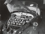 ŠKODA Puck: Elektromotor Scintilla zajišťoval rychlost až 12 km/h, zdrojem energie byly akumulátory Varta-Ferak umístěné pod přední kapotou i za sedadly