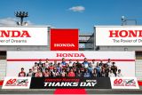 Společnost Honda slaví na okruhu Motegi 60 let své účasti v závodech mistrovství světa