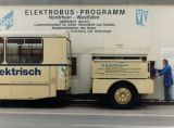 MAN před 50 lety představil svůj první elektrický autobus