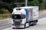 Scania trolley truck