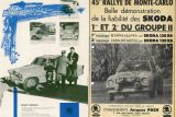 85 let úspěchů vozů ŠKODA na Rallye Monte Carlo