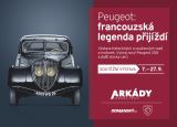 Výstava Peugeot - auta a motorky od historie do současnosti odstartovala v OC Arkády Pankrác