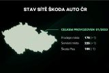 Skoda Auto CR prodejni a servisni sit