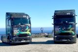 eActros 600 Testing Tour Nordkap