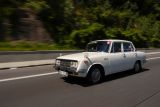 Oživlá Toyota Corona z roku 1969 se vydala na expediční výpravu